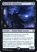 {R} Ravenloft Adventurer [Commander Legends: Battle for Baldur's Gate Prerelease Promos][PR CLB 142]