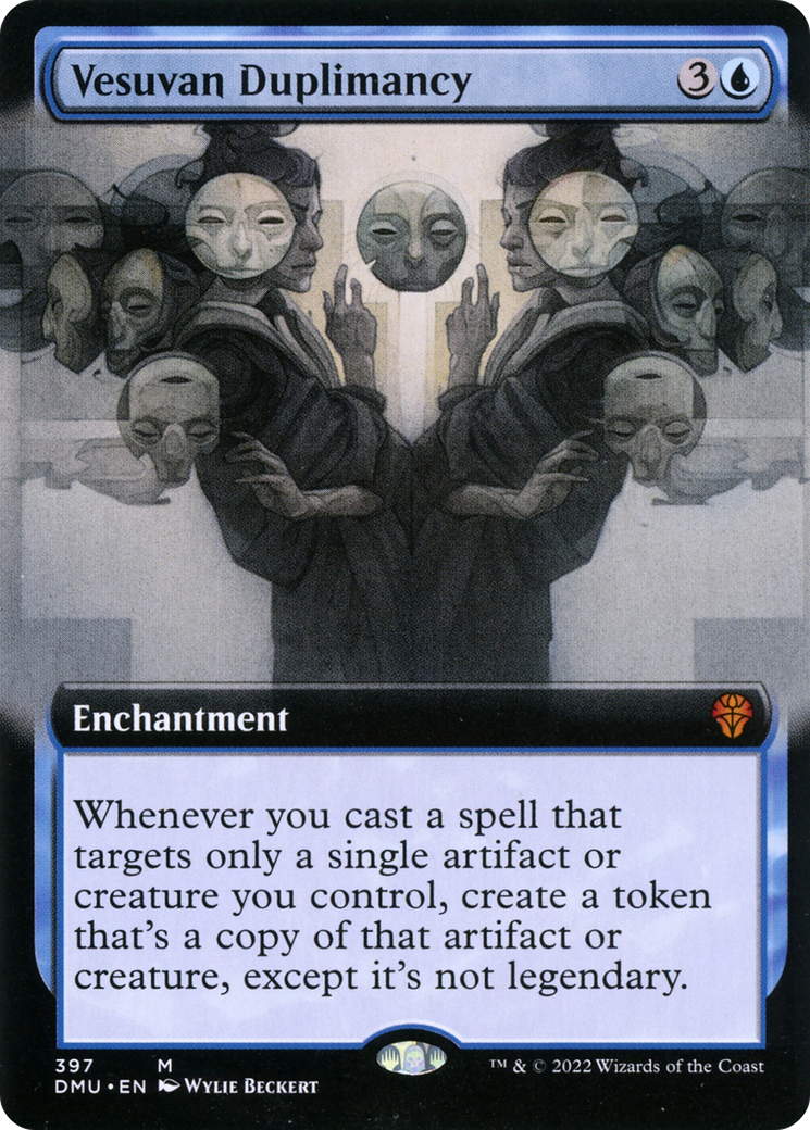 {R} Vesuvan Duplimancy (Extended Art) [Dominaria United][DMU 397]