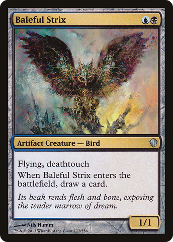 {C} Baleful Strix [Commander 2013][C13 177]