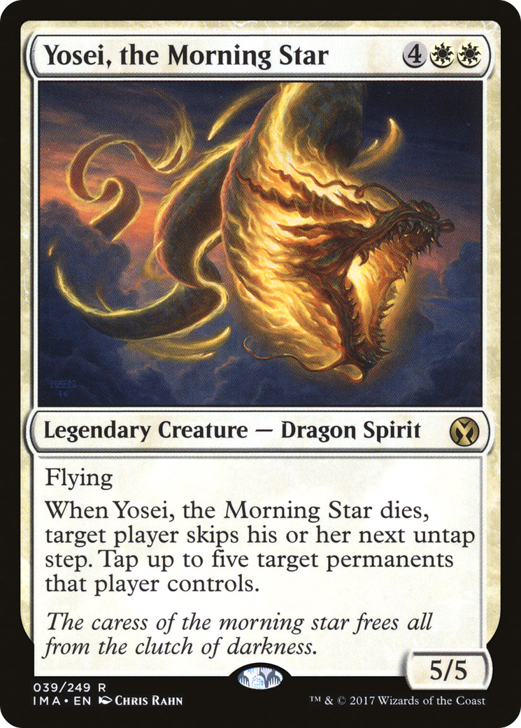 {R} Yosei, the Morning Star [Iconic Masters][IMA 039]