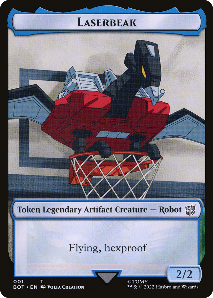 {T} Laserbeak [Universes Beyond: Transformers Tokens][TBOT 001]