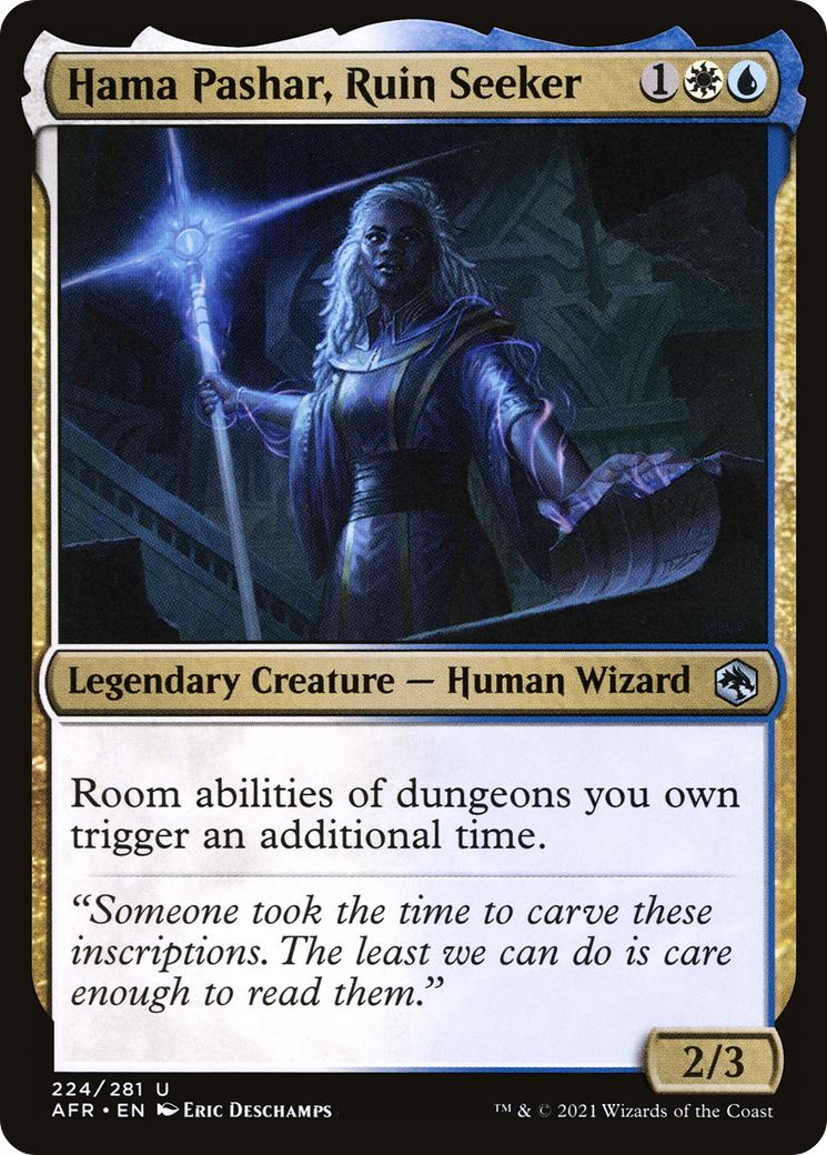 {C} Hama Pashar, Ruin Seeker [Dungeons & Dragons: Adventures in the Forgotten Realms][AFR 224]