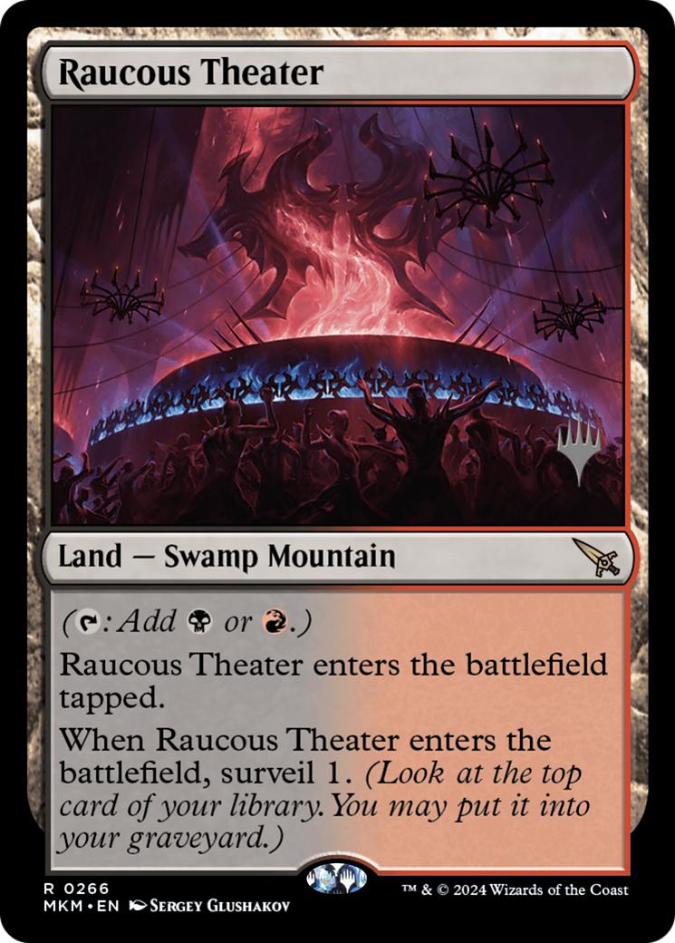 {R} Raucous Theater (Promo Pack) [Murders at Karlov Manor Promos][PP MKM 266]