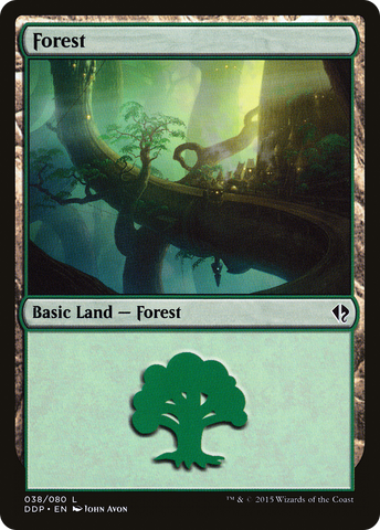 {B}[DDP 038] Forest (38) [Duel Decks: Zendikar vs. Eldrazi]