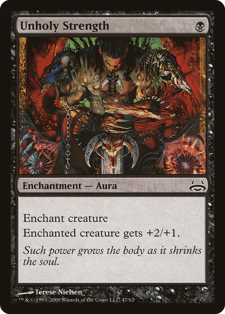 {C} Unholy Strength [Duel Decks: Divine vs. Demonic][DDC 047]