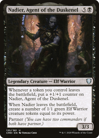 {C} Nadier, Agent of the Duskenel [Commander Legends][CMR 135]