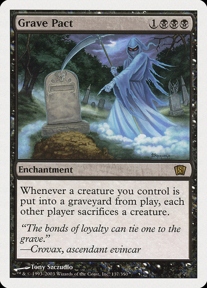 {R} Grave Pact [Eighth Edition][8ED 137]