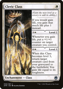 {C} Cleric Class [Dungeons & Dragons: Adventures in the Forgotten Realms][AFR 006]