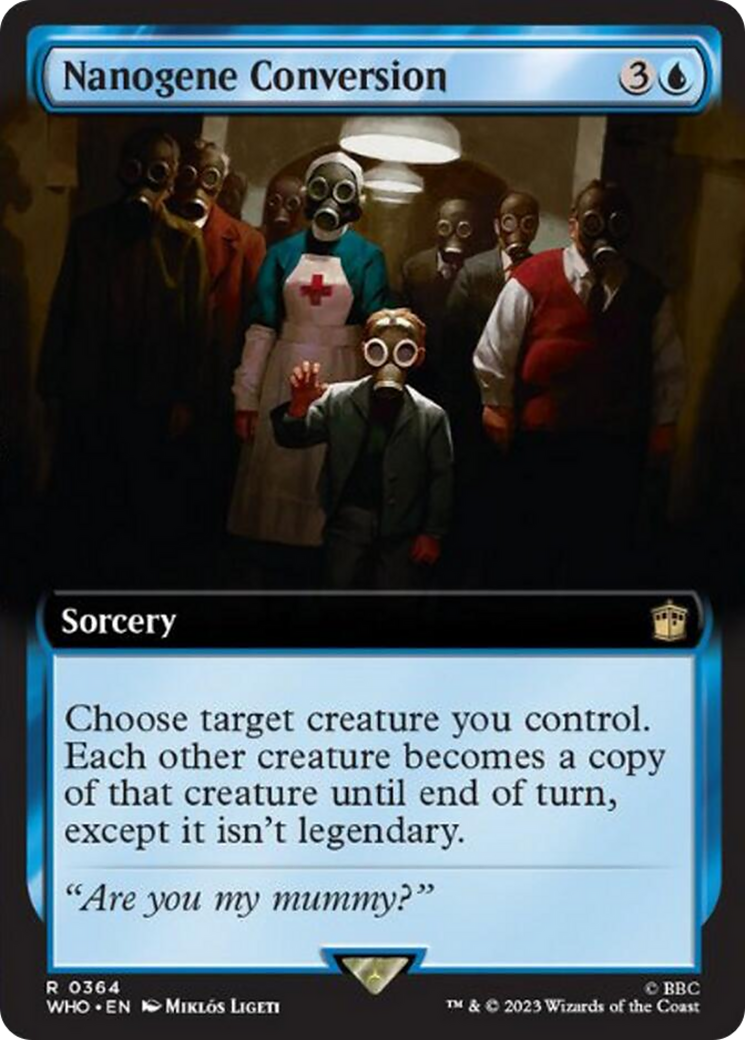 {R} Nanogene Conversion (Extended Art) [Doctor Who][WHO 364]