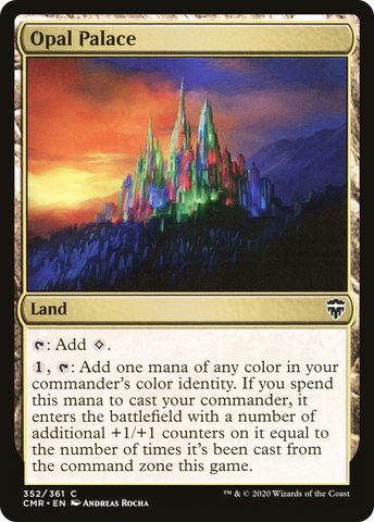 {C} Opal Palace [Commander Legends][CMR 352]