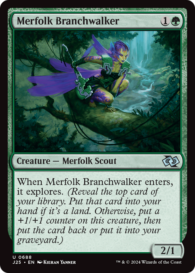 {C} Merfolk Branchwalker [Foundations Jumpstart][J25 688]