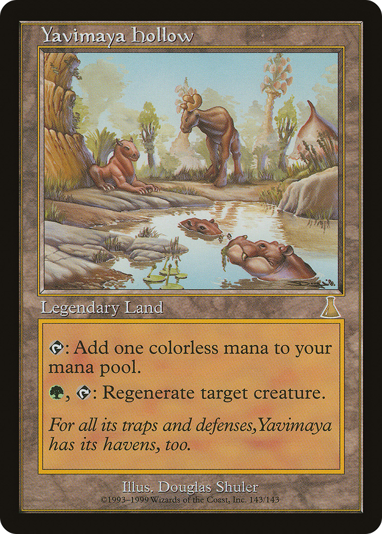 {R} Yavimaya Hollow [Urza's Destiny][UDS 143]