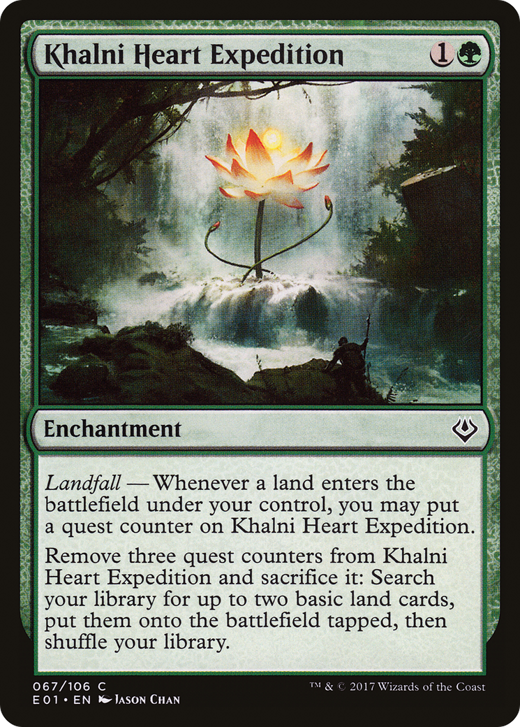 {C} Khalni Heart Expedition [Archenemy: Nicol Bolas][E01 067]