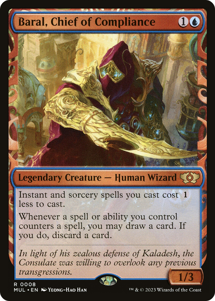 {R} Baral, Chief of Compliance [Multiverse Legends][MUL 008]