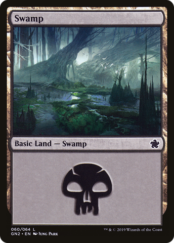 {B}[GN2 060] Swamp (60) [Game Night 2019]