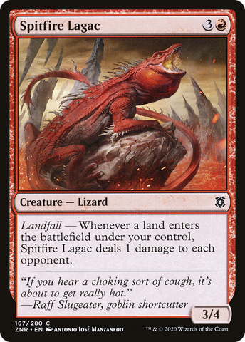 {C} Spitfire Lagac [Zendikar Rising][ZNR 167]