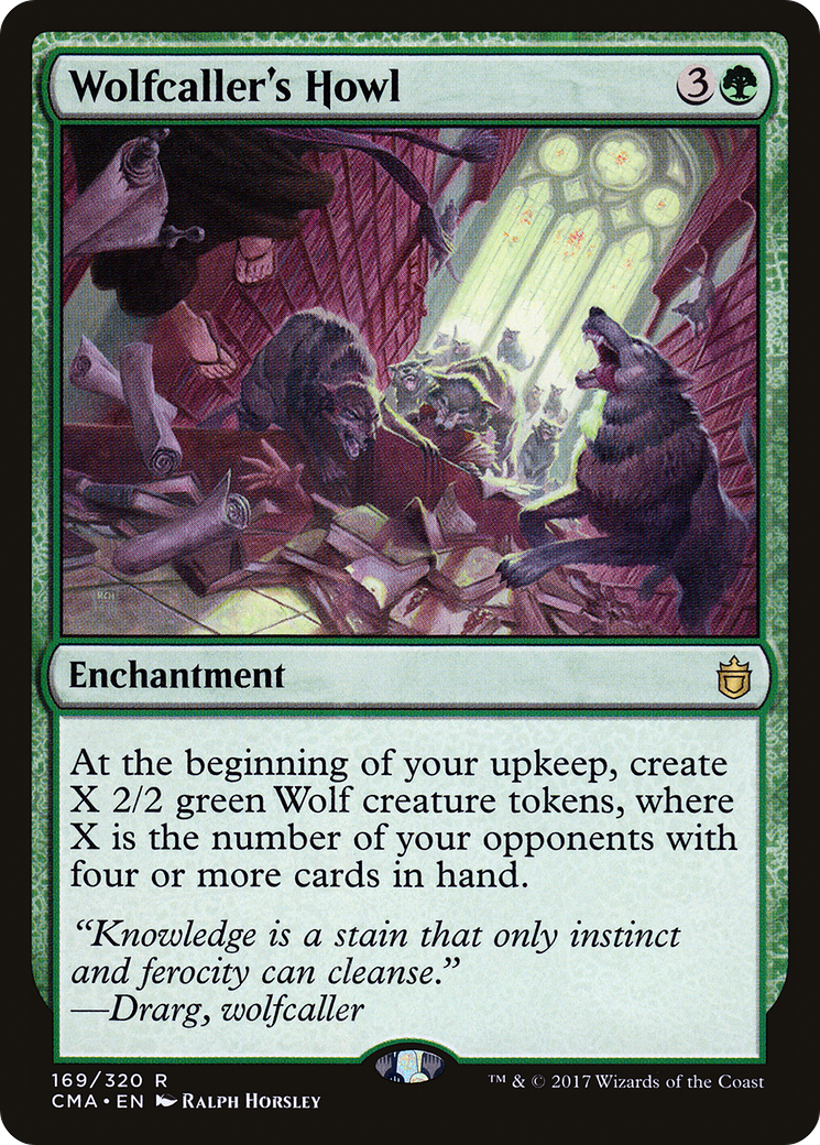 {R} Wolfcaller's Howl [Commander Anthology][CMA 169] - Misty Mountain Games