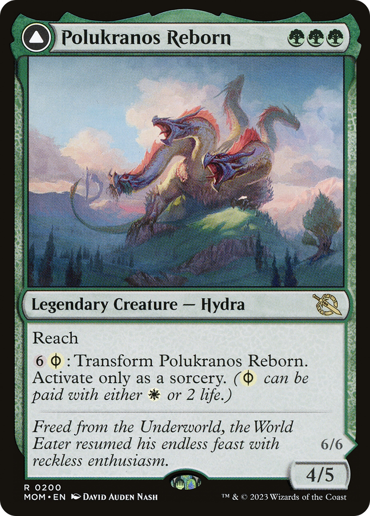 {R} Polukranos Reborn // Polukranos, Engine of Ruin [March of the Machine][MOM 200]