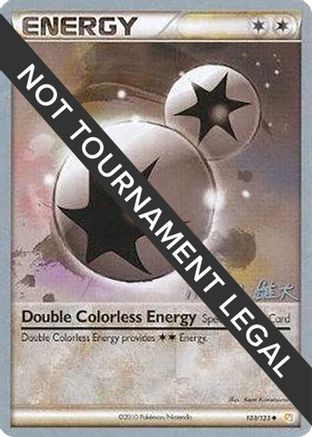 [WC TR] Double Colorless Energy (103/123) (LuxChomp of the Spirit - Yuta Komatsuda) [World Championships 2010]