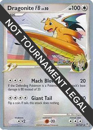 [WC PKM-C] Dragonite FB LV.50 (56/157) (LuxChomp of the Spirit - Yuta Komatsuda) [World Championships 2010]