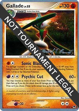 [PKM] Gallade LV.55 (2/17) (Boltevoir - Michael Pramawat) [World Championships 2010]