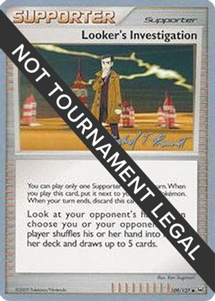 [PKM] Looker's Investigation (109/127) (Boltevoir - Michael Pramawat) [World Championships 2010]