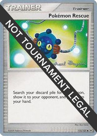 [WC TR] Pokemon Rescue (115/127) (Happy Luck - Mychael Bryan) [World Championships 2010]