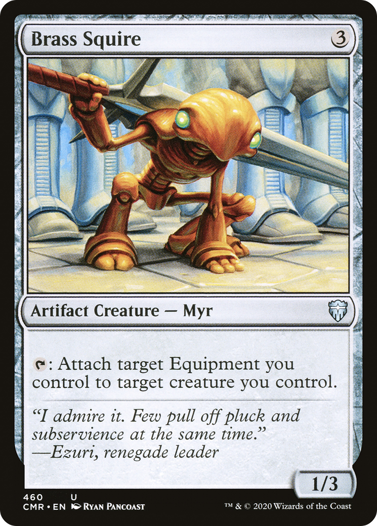 {C} Brass Squire [Commander Legends][CMR 460]