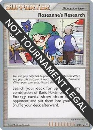 [PKM] Roseanne's Research (125/132) (LuxChomp of the Spirit - Yuta Komatsuda) [World Championships 2010]