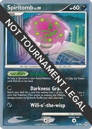 [WC PKM-R] Spiritomb LV.39 (32/99) (Boltevoir - Michael Pramawat) [World Championships 2010]