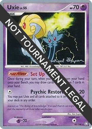 [PKM] Uxie LV.55 (43/146) (Happy Luck - Mychael Bryan) [World Championships 2010]