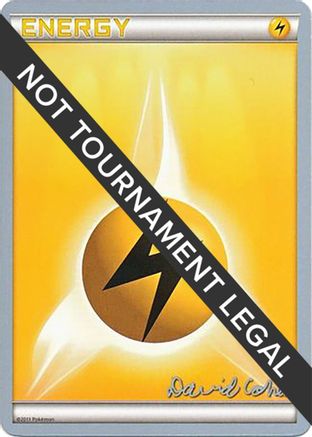 [PKM BE]Lightning Energy (Twinboar - David Cohen) [World Championships 2011]