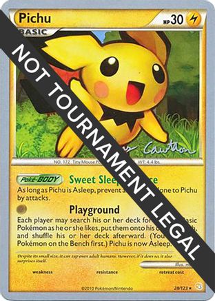 [WC PKM-R] Pichu (28/123) (The Truth - Ross Cawthon) [World Championships 2011]