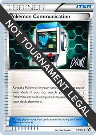 [WC TR] Pokemon Communication (99/114) (Reshiphlosion - Christopher Kan) [World Championships 2011]