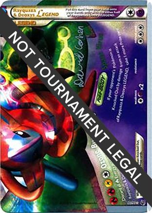 [PKM] Rayquaza & Deoxys LEGEND (90/90) (Twinboar - David Cohen) [World Championships 2011]
