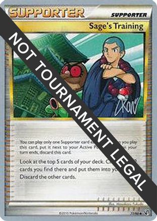 [WC TR] Sage's Training (77/90) (Reshiphlosion - Christopher Kan) [World Championships 2011]