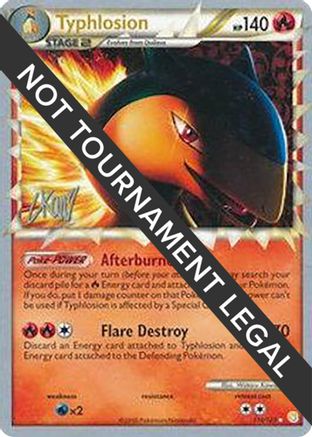 [WC PKM-R] Typhlosion (110/123) (Reshiphlosion - Christopher Kan) [World Championships 2011]