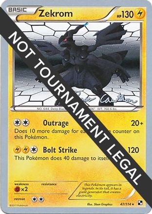 [PKM] Zekrom (47/114) (The Truth - Ross Cawthon) [World Championships 2011]