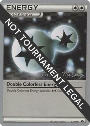 [PKM] Double Colorless Energy (92/99) (Eeltwo - Chase Moloney) [World Championships 2012]