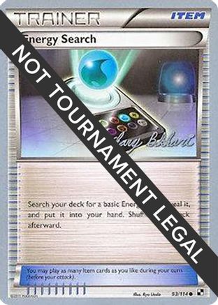 [PKM] Energy Search (93/114) (CMT - Zachary Bokhari) [World Championships 2012]