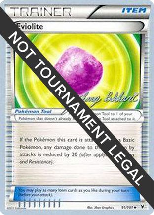 [WC TR] Eviolite (91/101) (CMT - Zachary Bokhari) [World Championships 2012]