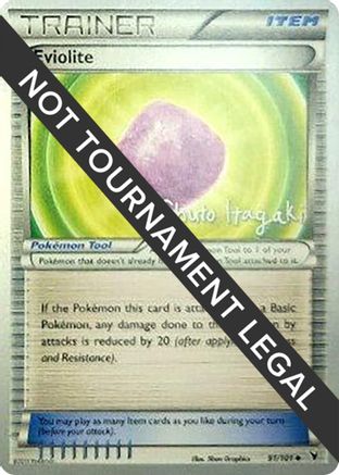 [PKM] Eviolite (91/101) (Terraki-Mewtwo - Shuto Itagaki) [World Championships 2012]