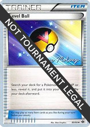 [PKM] Level Ball (89/99) (Eeltwo - Chase Moloney) [World Championships 2012]