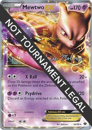[PKM] Mewtwo EX (54/99) (Eeltwo - Chase Moloney) [World Championships 2012]