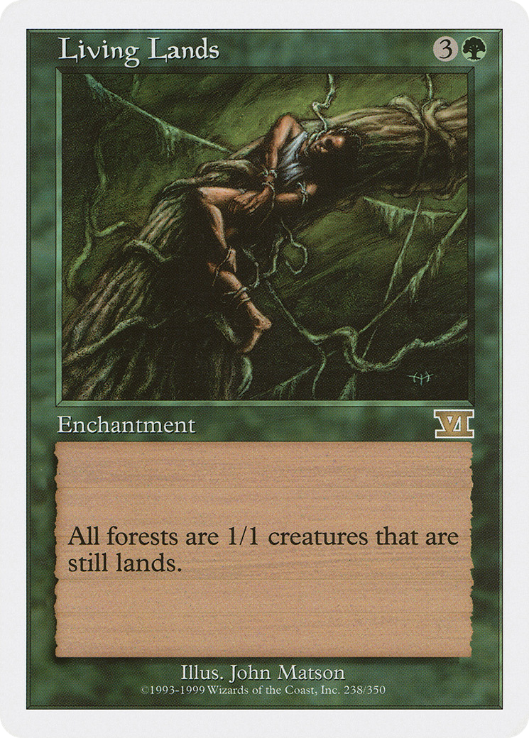{R} Living Lands [Classic Sixth Edition][6ED 238] - Misty Mountain Games