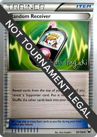 [WC TR] Random Receiver (99/108) (Terraki-Mewtwo - Shuto Itagaki) [World Championships 2012]