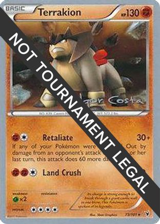 [PKM] Terrakion (73/101) (Pesadelo Prism - Igor Costa) [World Championships 2012]