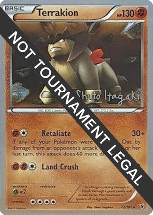 [WC PKM-R] Terrakion (73/101) (Terraki-Mewtwo - Shuto Itagaki) [World Championships 2012]