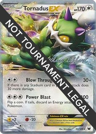 [PKM] Tornadus EX (90/108) (CMT - Zachary Bokhari) [World Championships 2012]