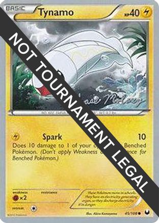 [WC PKM-C] Tynamo (45/108) (Eeltwo - Chase Moloney) [World Championships 2012]